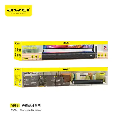 Awei Y999 50W Home Theater Wireless Speaker SoundBar